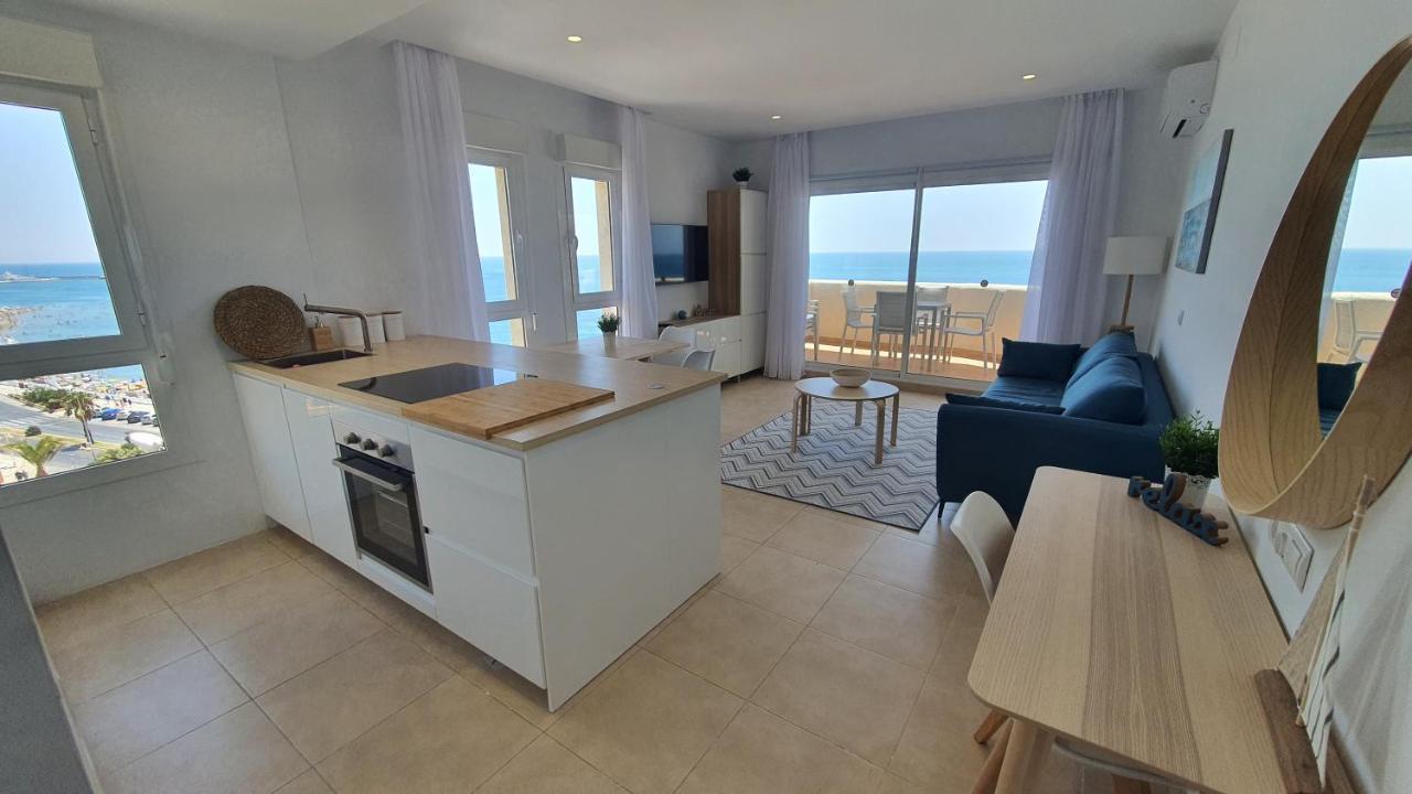 Beachfront-Parque Paloma-Modern-Panoramic Views! Benalmádena Exteriör bild