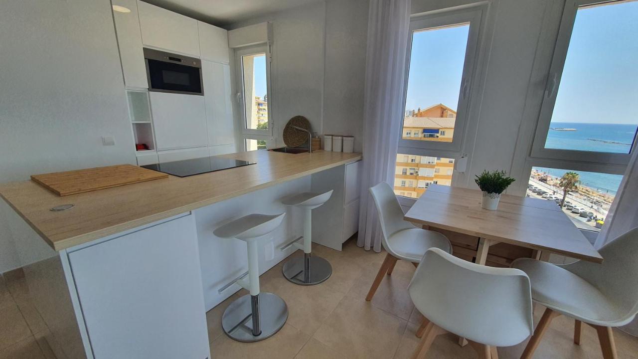 Beachfront-Parque Paloma-Modern-Panoramic Views! Benalmádena Exteriör bild
