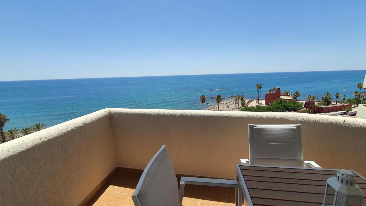 Beachfront-Parque Paloma-Modern-Panoramic Views! Benalmádena Exteriör bild